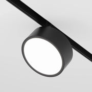 Maytoni Lampada da binario moderna Exility Rado 1 luce LED integrato nero alluminio diffusore opaco