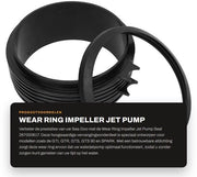Anello di sostituzione - Impellere - Parte di ricambio - Pompaggio ad asse - Adatto per Sea-Doo GTI/GTR/GTS - Modello 267000617