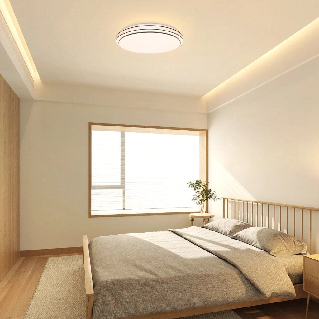 ZMH Lampada da soffitto LED moderna rotonda stella per camera letto cucina