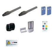 KIT PER CANCELLO A BATTENTE LIFE SETUP OP224 UNI DL2 042 1KT3080000 AUTOMAZIONE