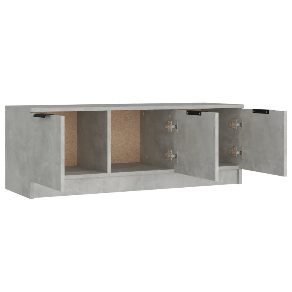 Mobile TV | Armadietto TV | Mobile Porta TV Grigio Cemento 102x35x36,5 cm Legno Multistrato