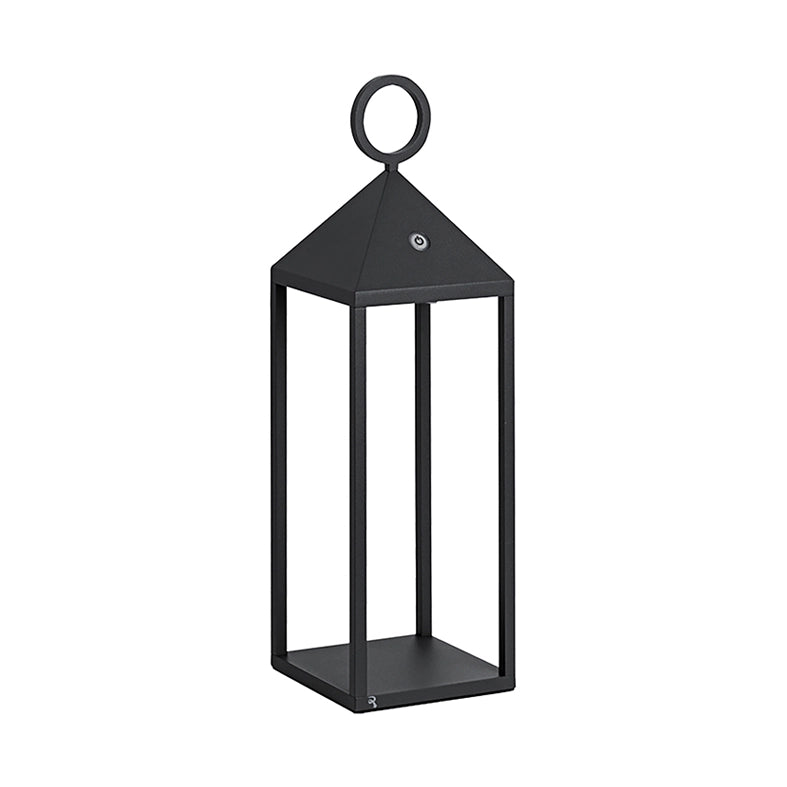 PICNIC Lampada da tavolo portatile LED 2,2W IP54 2700K CRI85 47cm - Antracite - Rossini Group - Design in alluminio pressofuso