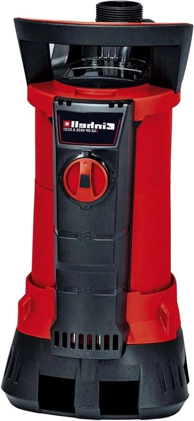 Pompa di scarico - Doppia pompa - Scarico cisterne - Tecnologia Aqua-Sensor - 17500 L/h - Nero Rosso