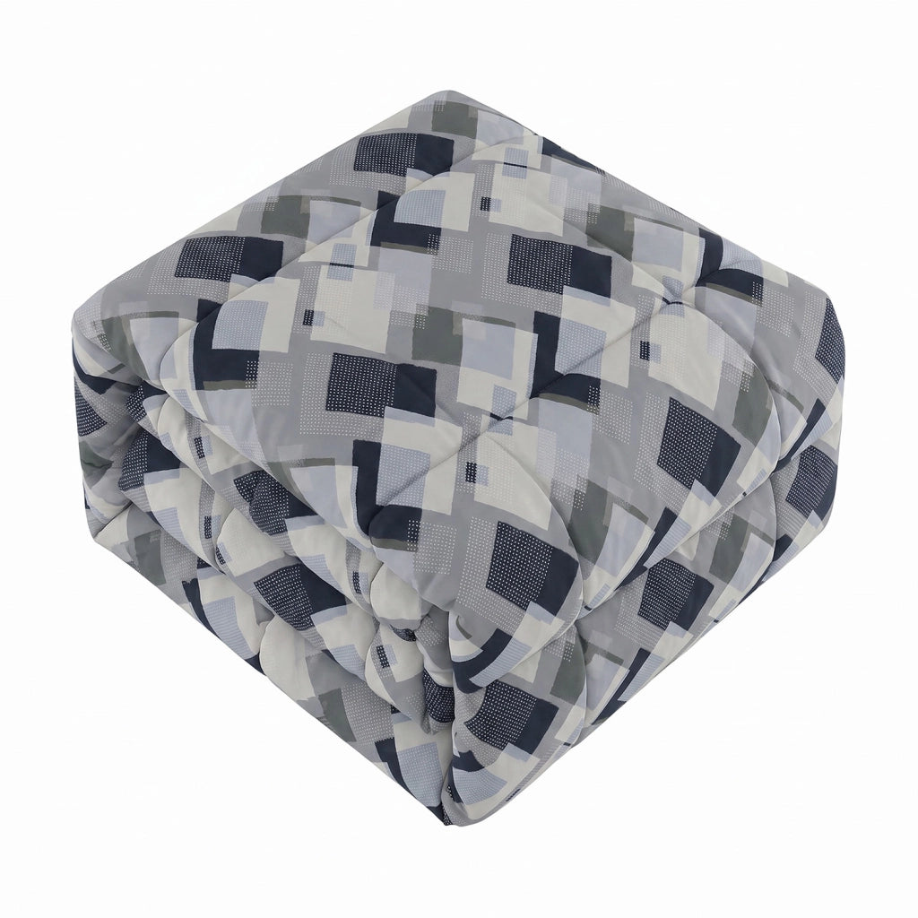 Trapunta Invernale Infinity Singolo 170x260 cm in Poliestere Block
