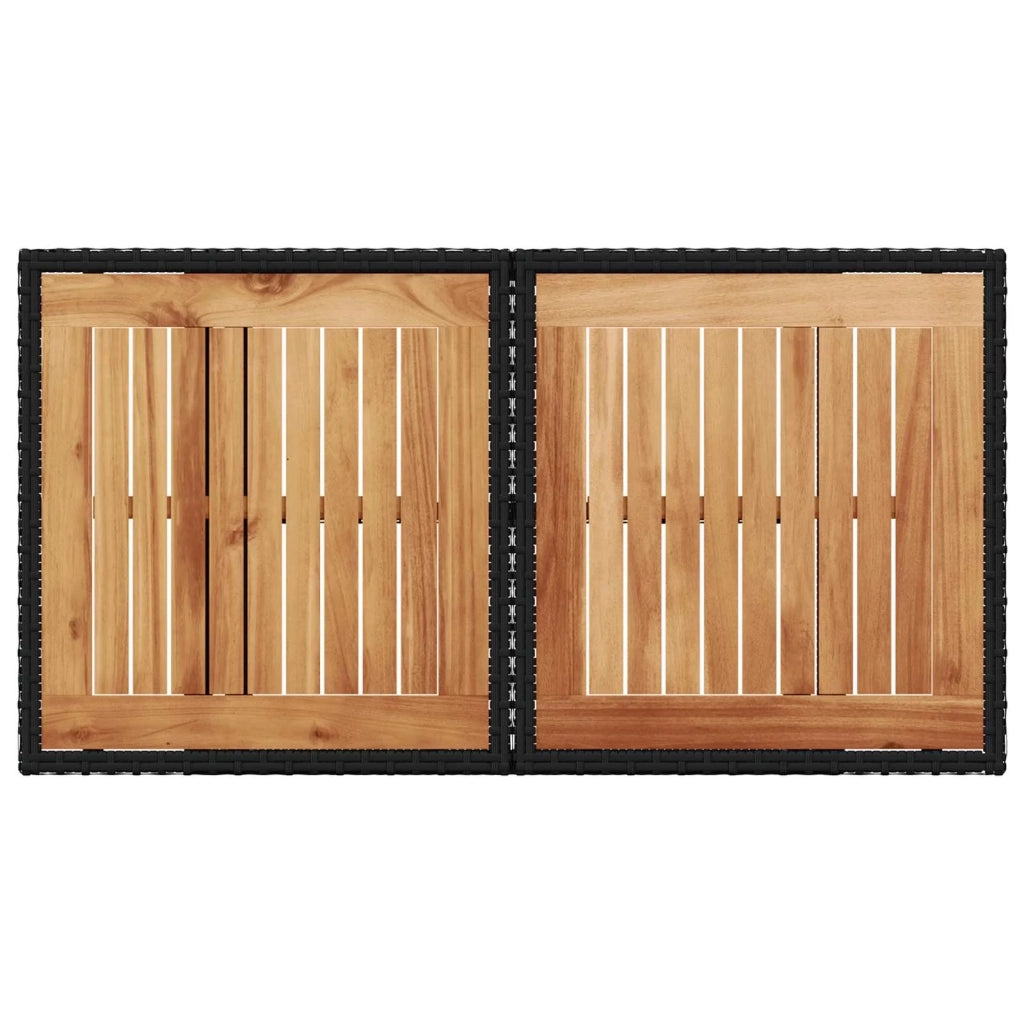 Set da pranzo per esterni 3 pz polyrattan 3422410