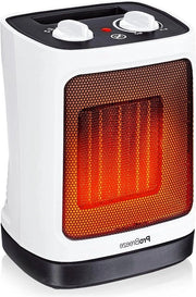 Ventilatorkachel ceramica - Riscaldatore di stanza con oscillazione e 2 impostazioni di calore - Potente 2000W
