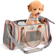 Portatile trasportino acqua-tetto per piccoli animali - adatto per viaggi aereo, auto, treno - imbottito e soffice