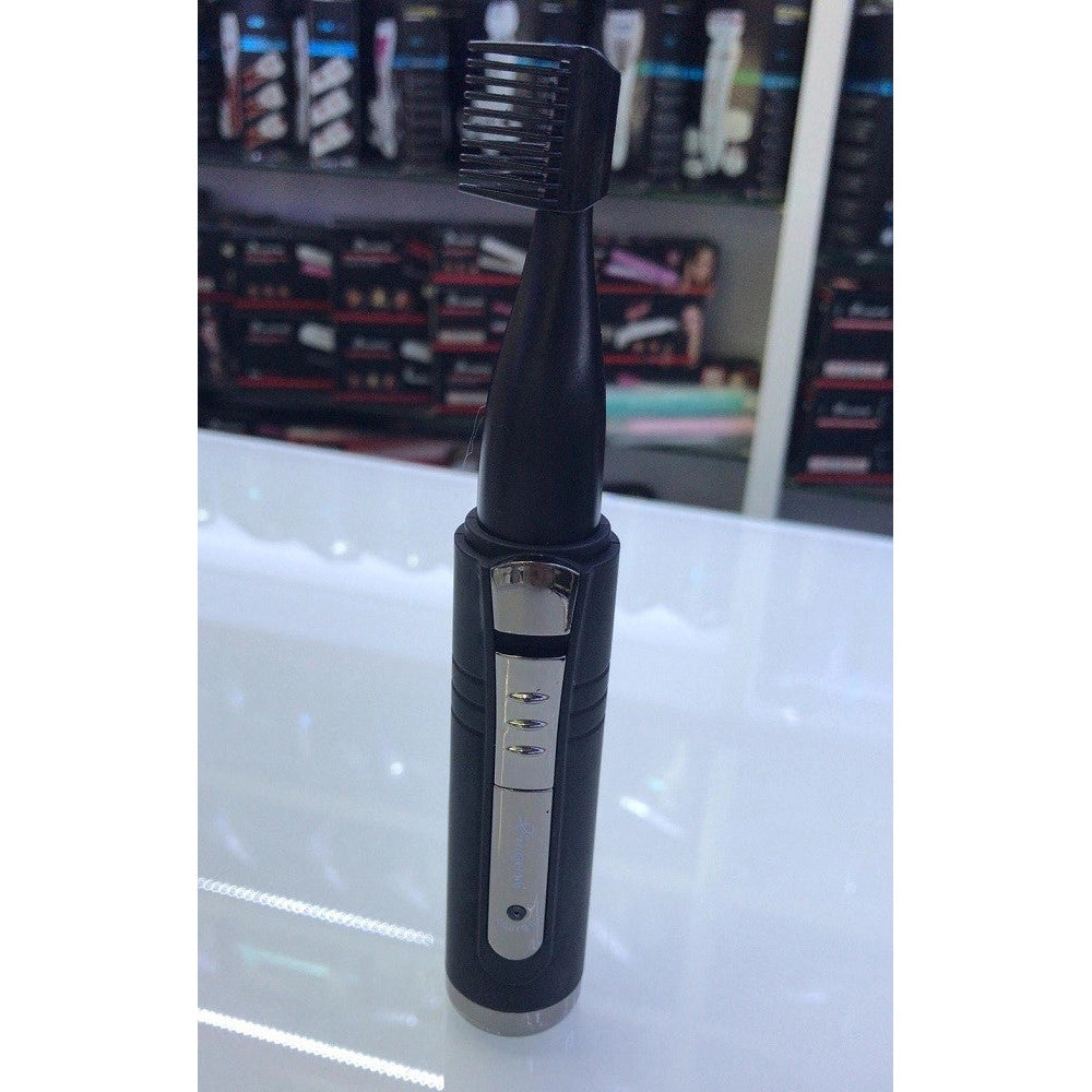 Trade Shop - Trimmer Rifinitore 2 In 1 Elettrico Batteria Ricaricabile Per Barba Naso Gm-3109 -