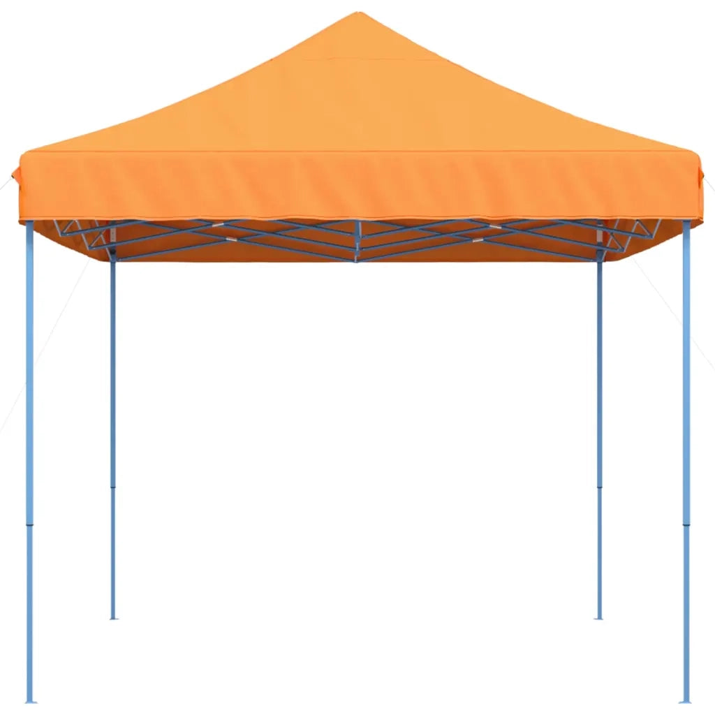 Tenda da Festa Pieghevole Pop-Up - Gazebo Arancione 292x292x315 cm