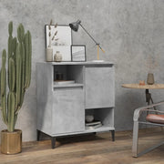 Credenza-Buffet-Armadio da cucina Grigio Cemento 60x35x70 cm in Legno Multistrato 312879