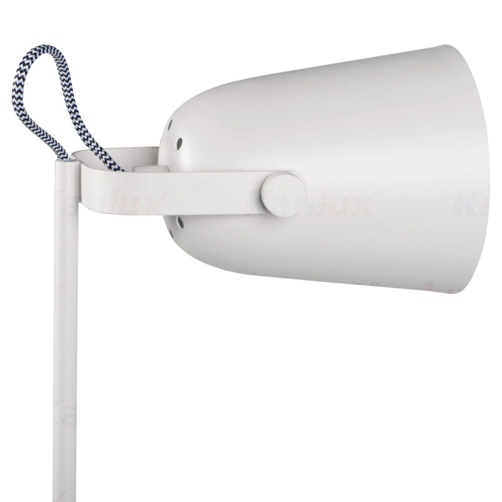 Lampada da scrivania regolabile bianca Kanlux RAIBO 36281