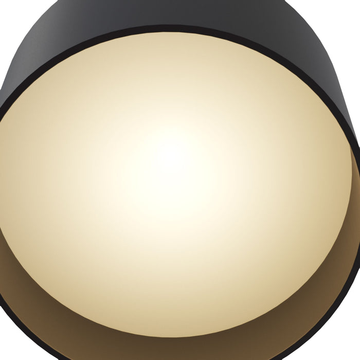 Plafoniera Ceiling & Wall in Alluminio Planet Nero