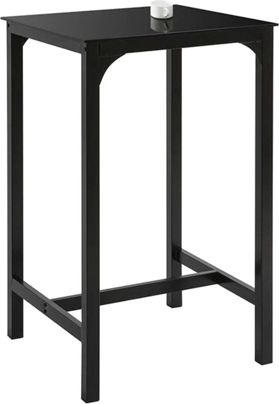 Tavolo di lavoro - Tavolino di lavoro - Cucina - Elegante - Nero - 60x100x60cm