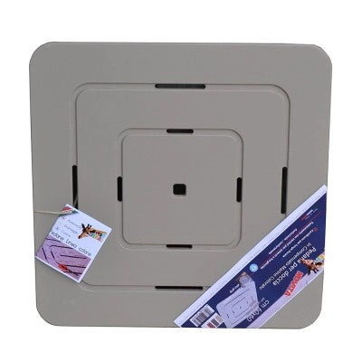Pedana doccia in legno 60 x 60 ideale per piatto 80 x 80 tortora antiscivolo