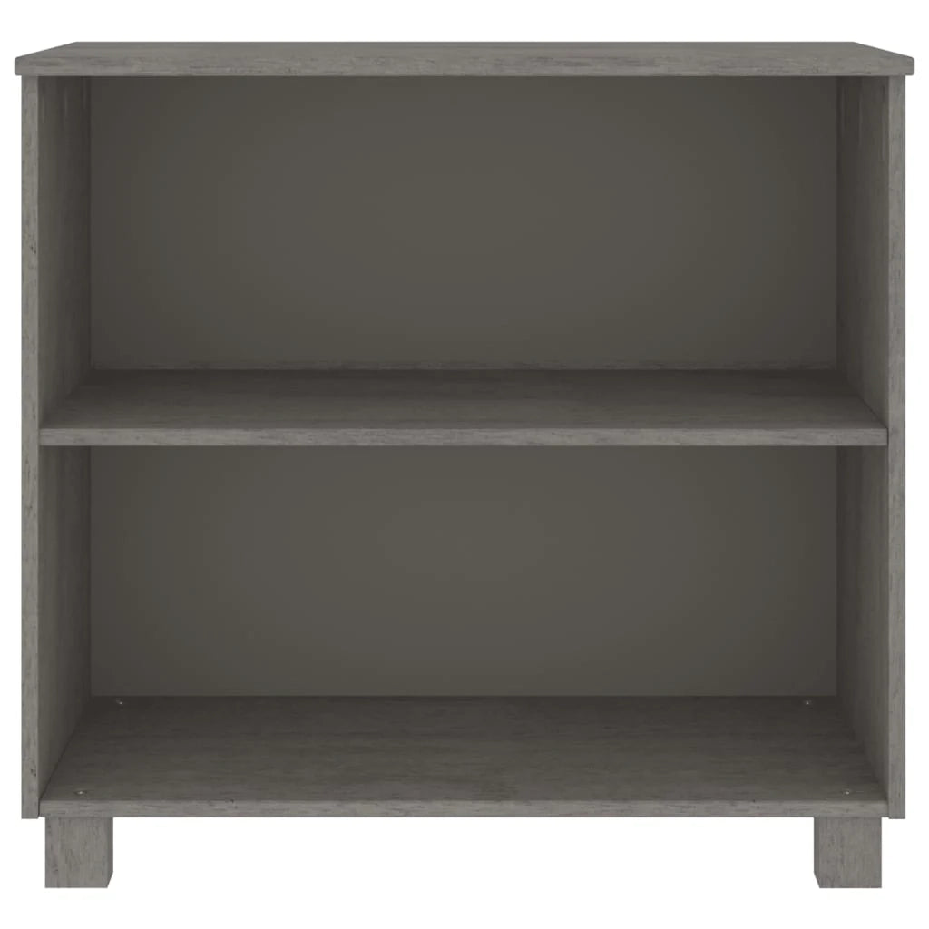 Buffet credenza cassettiera armadio mobile contenitore organizer cucina soggiorno colore chiaro 85 x 35 x 80 cm legno massello di pino grigio 02_0032159