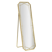 Specchio Da Terra Gold cm 46x2-57x153 (misura Specchio cm 43x150)