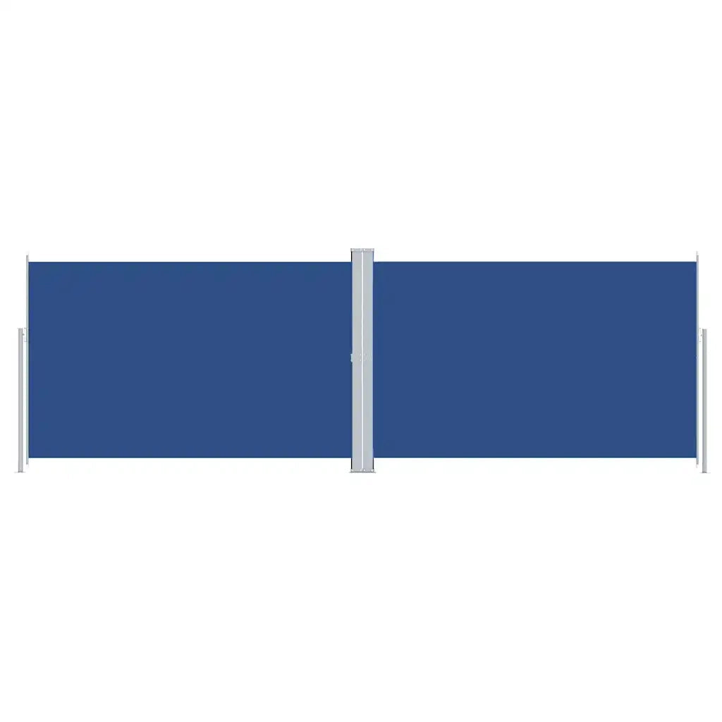 Tenda da Sole Laterale Retrattile Blu 220x600 cm