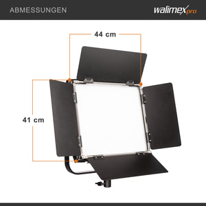 Rainbow Pannello LED fotografia 100W - Luce fotografica da studio con cambio colore RGBWW, illuminazione controllo tramite app, luce video bicolore