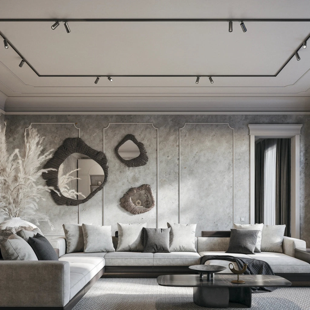 Maytoni Lampada da binario moderna UNITY Focus Zoom 1 luce LED integrato nero alluminio