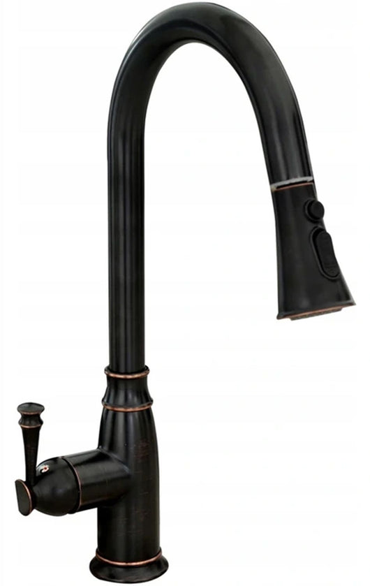 Rubinetto Da Cucina Rea Deco Old Black High