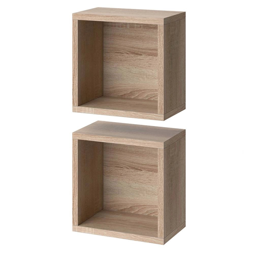 Vicco Mobile bagno Sonoma 25 x 25 cm Set di 2