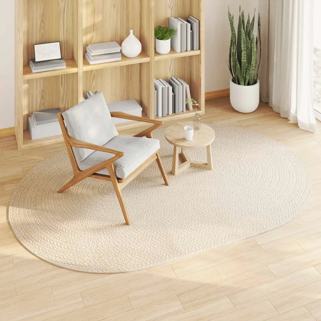 vidaXL Tappeto ZIZUR Crema PP
