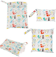 Set di 3 Tasche Idrorepellenti Reperibili con Diversi Disegni - PVC di Alta Qualità - Set di 3 Nattas
