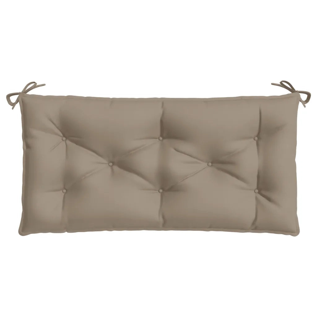Cuscino per Panca Tortora 110x50x7 cm in Tessuto Oxford 361819