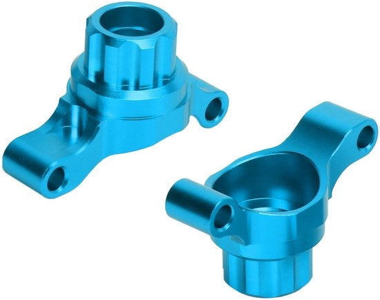 Accessori di guida posteriore in alluminio - 2 pezzi - Compatibile con TT02 Tamiya - Prestazioni migliorati - Alta precisione - Installazione facile - Ricambi per auto a controllo remoto