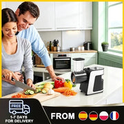Snghiera elettrica per verdure e formaggio 500W con raspatore per verdure e formaggio, snghiera per la cucina, smorzatore, regalo con 5 accessori.
