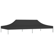Tetto per Tendone per Feste 6x3 m Nero 270 g/m² 315334