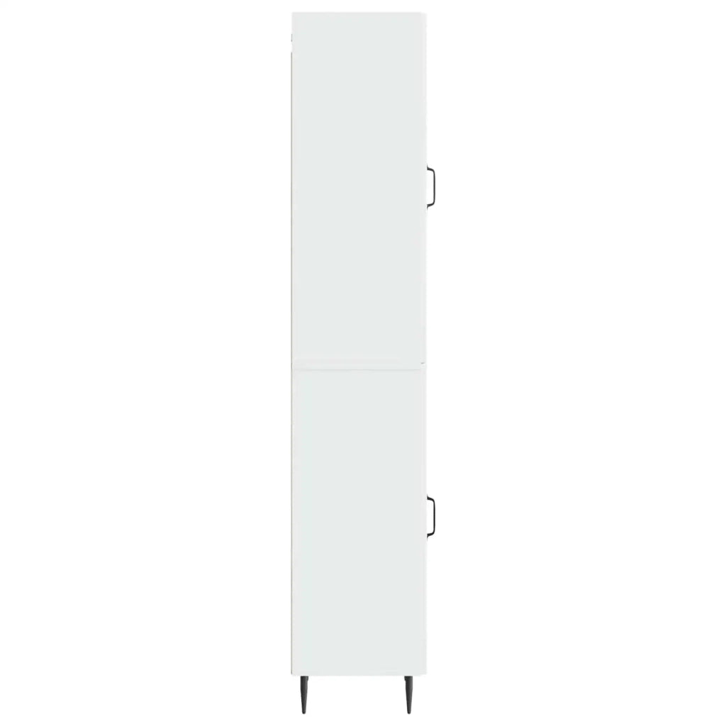 Set di armadi 2 pz Bianco Lucido Legno ingegnerizzato 3416632