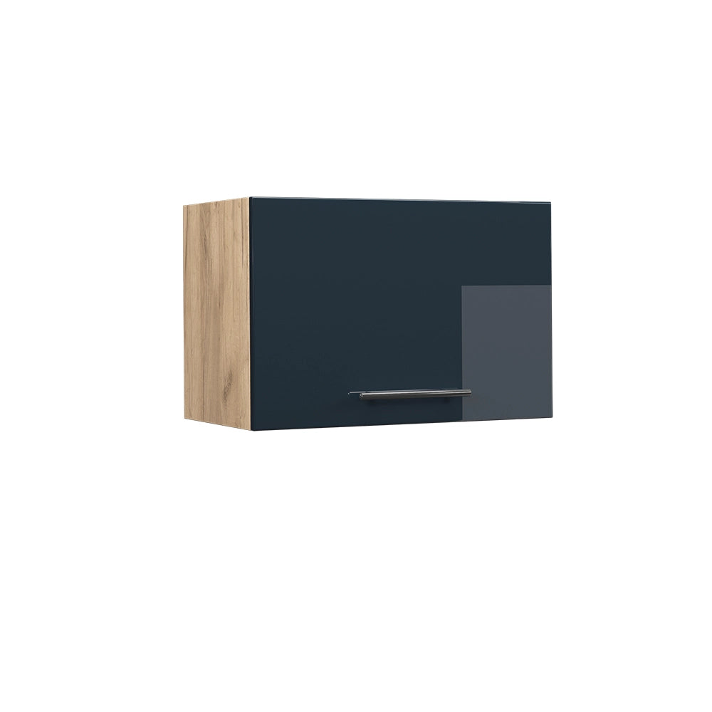 Vicco Mobili da cucina  Blu scuro lucido 60 cm Piatto