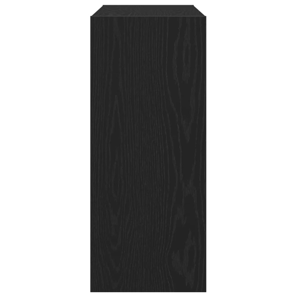 Libreria Rovere Nero 100 x 30 x 72 cm Legno multistrato 862723