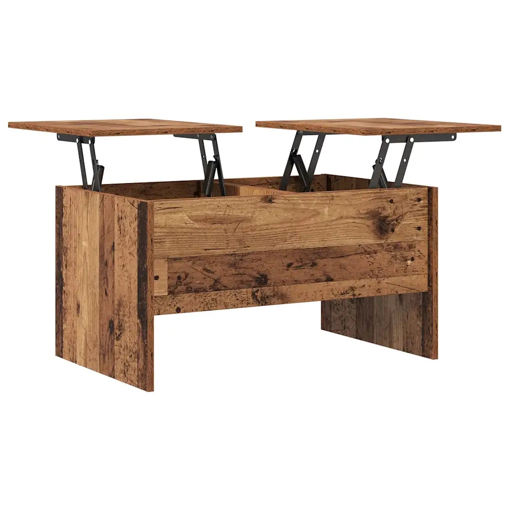 vidaXL Tavolino da salotto Legno vecchio 80 x 50,5 x 42,5 cm