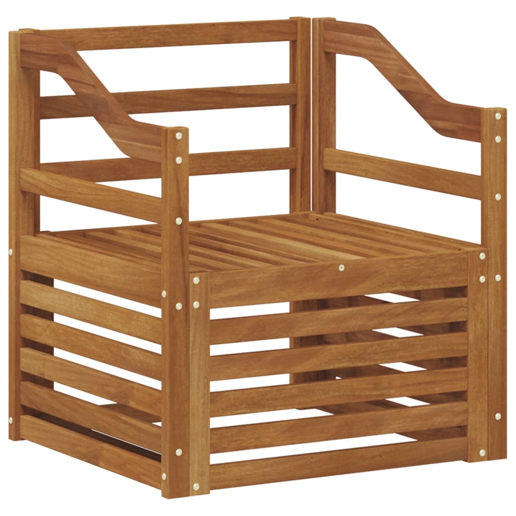 Set di divani da esterno Legno di Acacia Massello 3436369