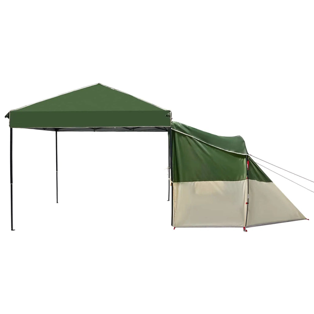 Set di Tende da Campeggio 2 pcs Verde Taffeta e Tessuto