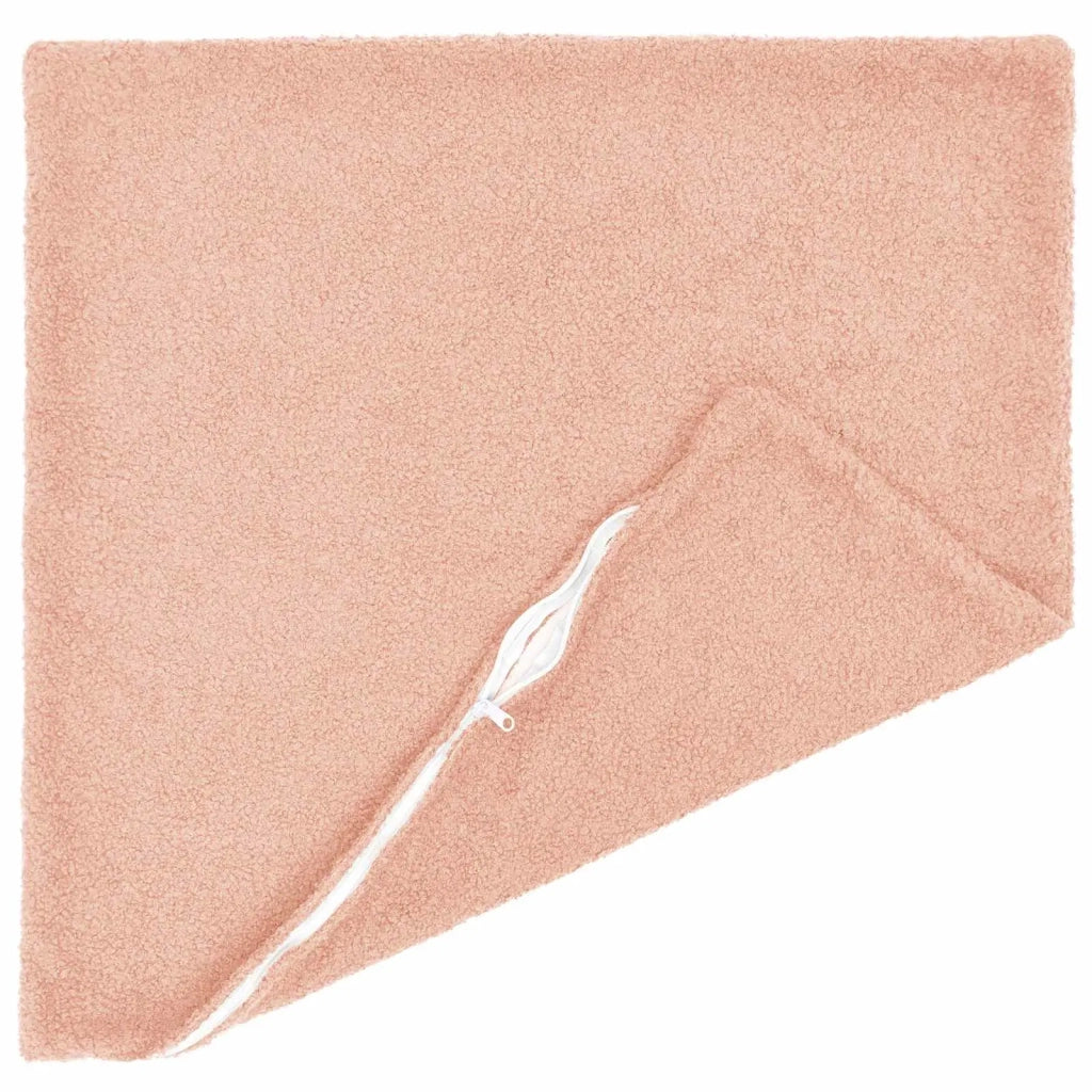 Federa 2 pcs HEERLEN Rosa 80 x 80 cm Bouclé 913609
