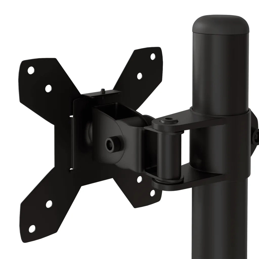 Supporto per Monitor in Acciaio Nero VESA 75/100 mm