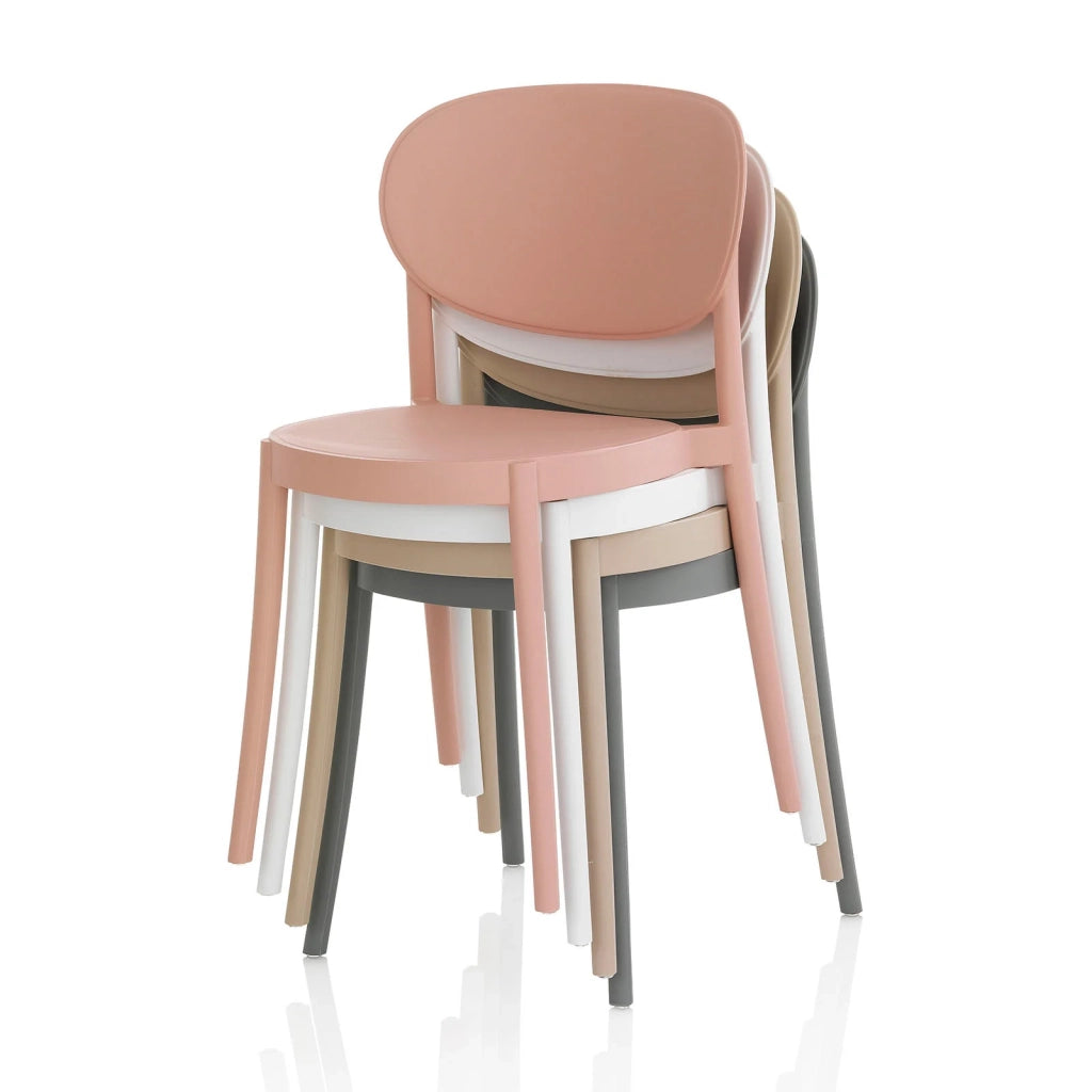 Set 4 Sedie da interno/esterno EVA beige