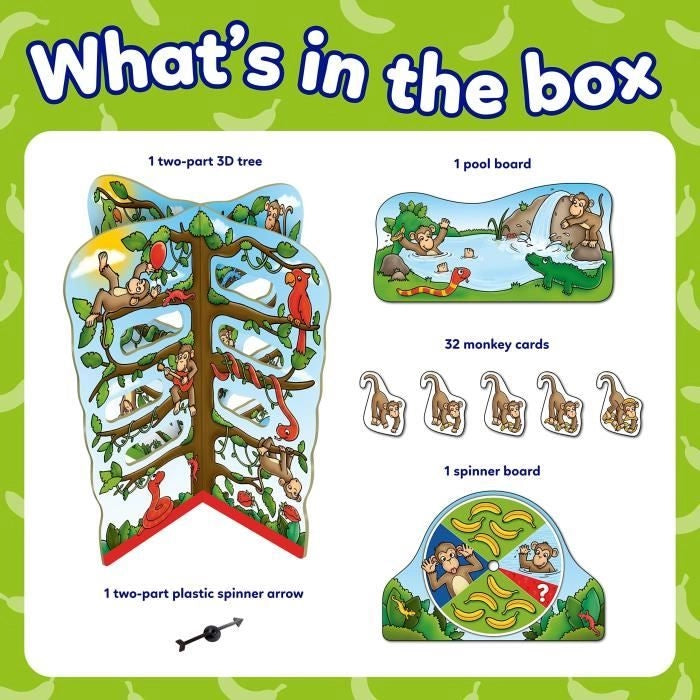 Orchard Toys Cheeky Monkeys è un gioco di fortuna
