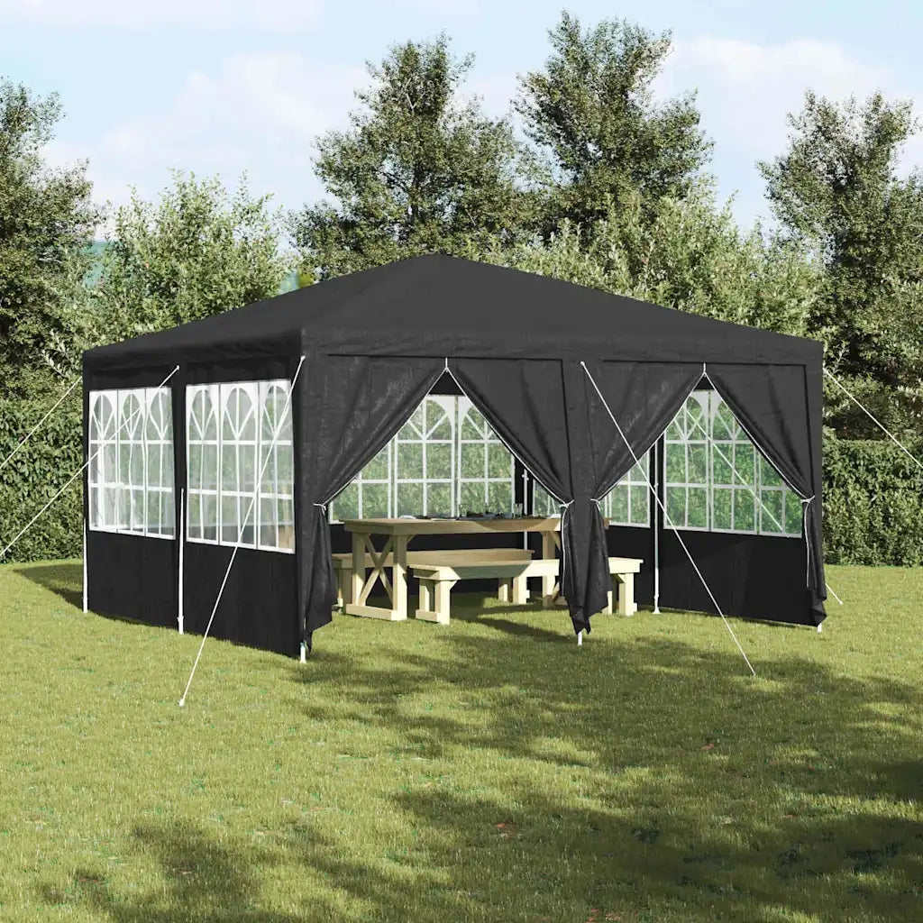 Tenda Party Antracite 400 x 400 x 266 cm Polietilene 42003427
