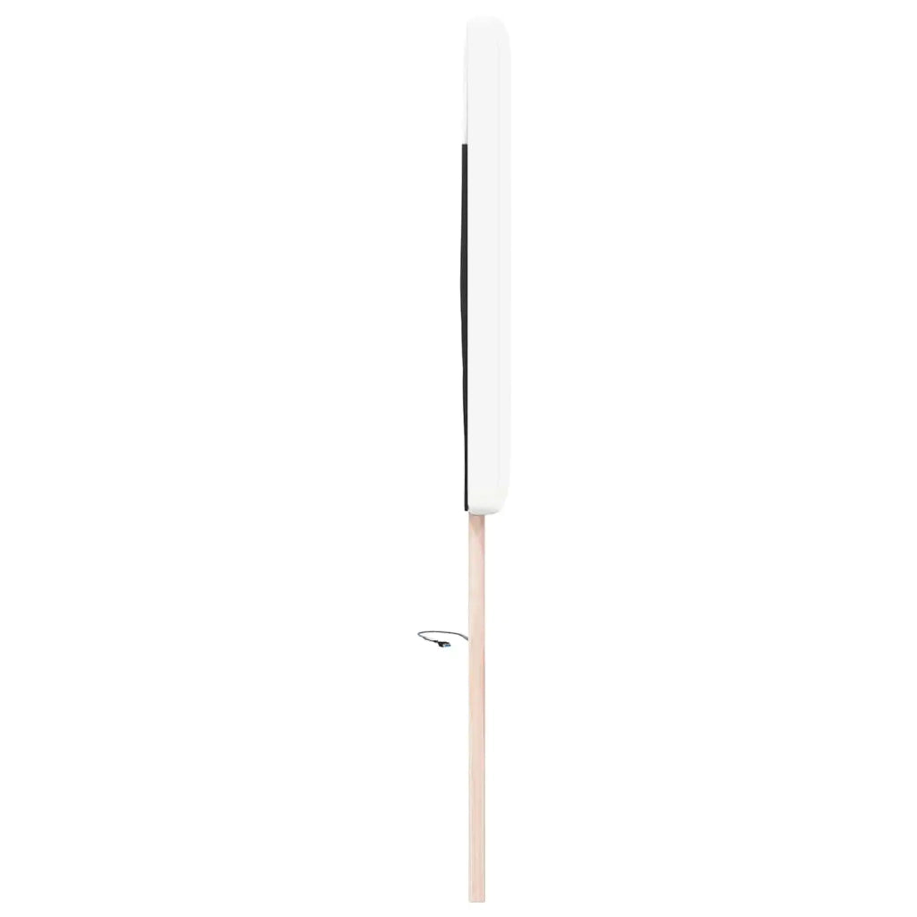 Testiera LED Bianco 144 cm Pelle Sintetica 42007302