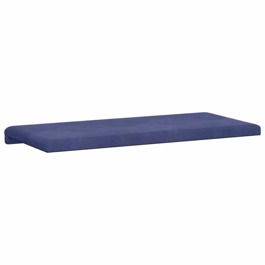 Cuscino per panchina Velluto (V) Blu Polizia Profondità 35 cm 42043264
