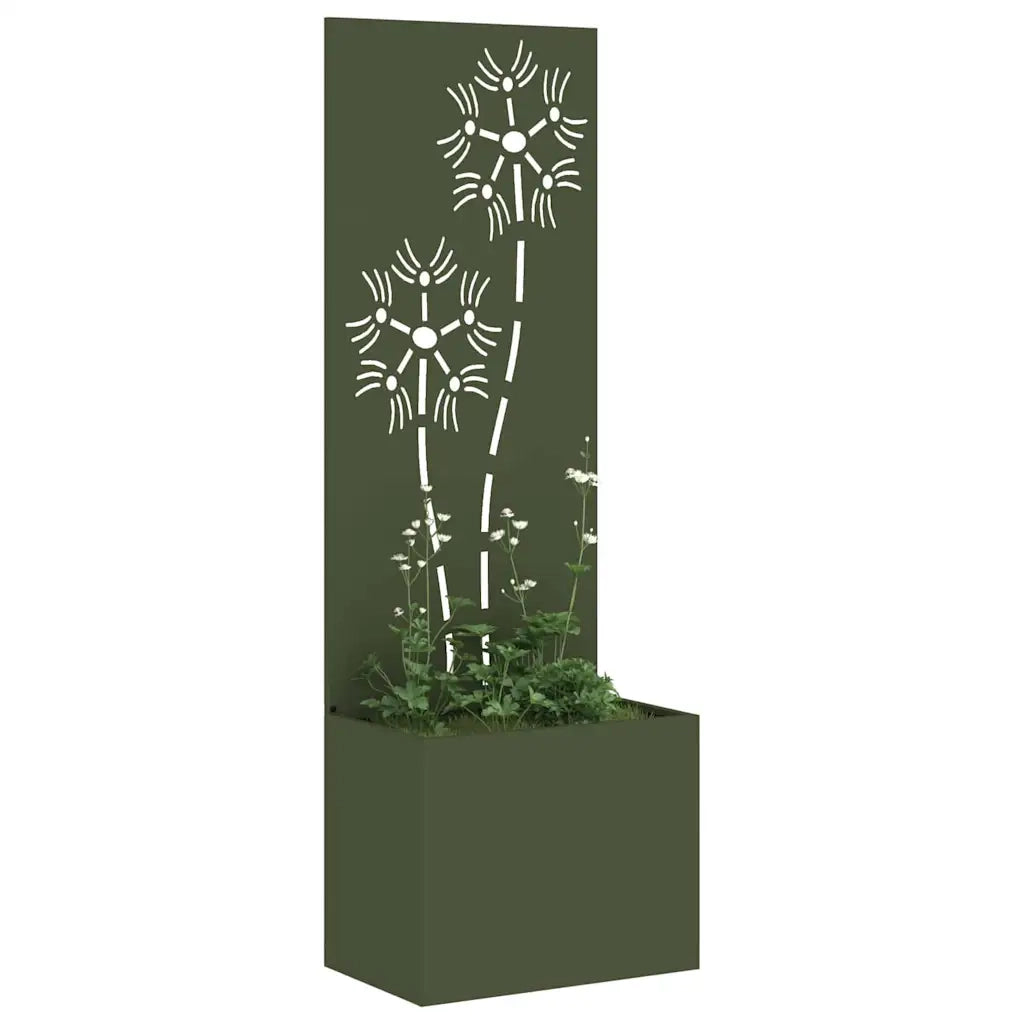 Schermo per privacy in giardino Oliver verde 50 x 140 cm CFW8129839
