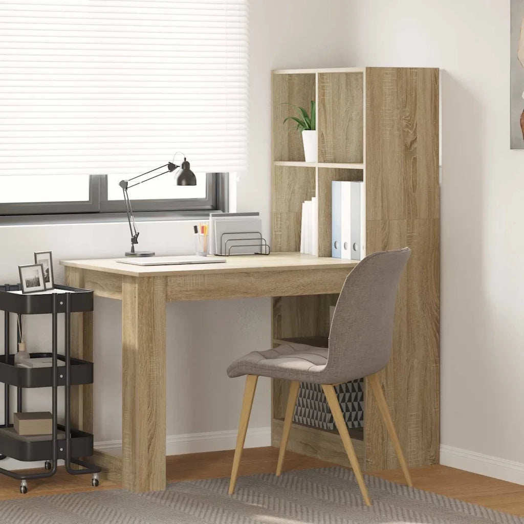 Scrivania Rovere Sonoma Legno ingegnerizzato 122 x 67 x 145 cm 3337259