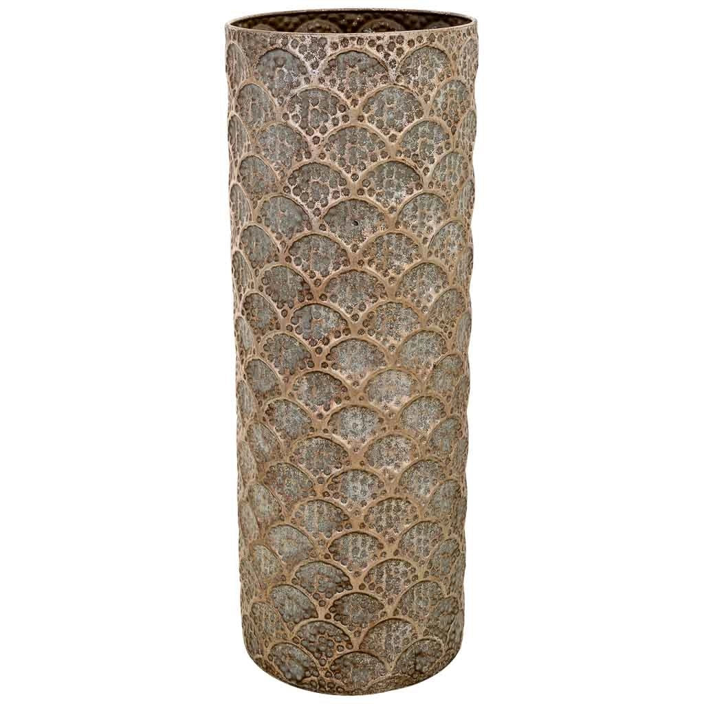 Portaombrelli metallo marrone 20x20x54h cm