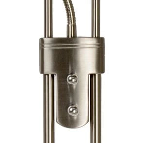 Lampada da terra Lucide Champion LED 24W 3000K nichel