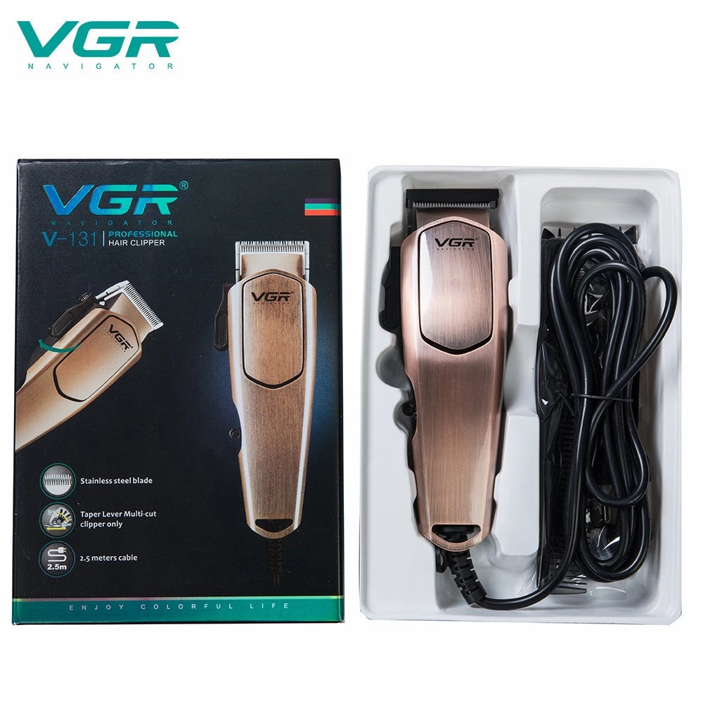 Trade Shop - Tagliacapelli Professionale Con Filo Trimmer Per Uomo Elettrico Clippers V-131 -