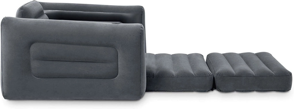 Intex Poltrona Letto Divano Gonfiabile Velluto Componibile 117x224x66 Cm